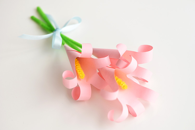 handprint flowers craft