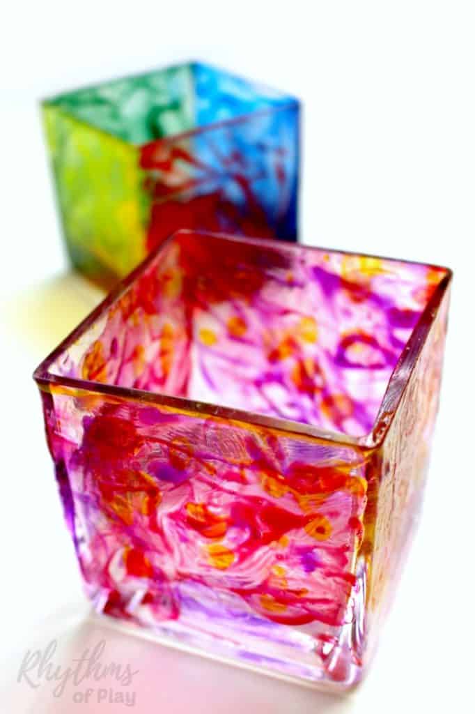 candle holder craft for kids