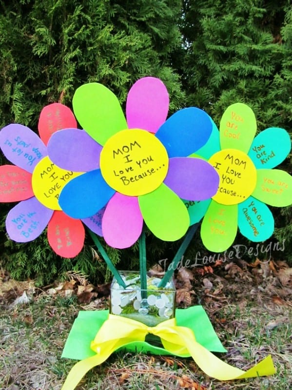 mothers day craft idea with questions